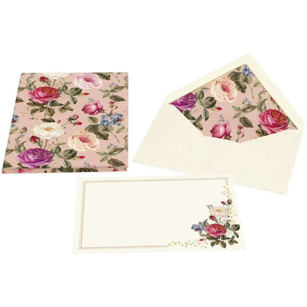 Набор бумаги почтовой Kartos "Rose"