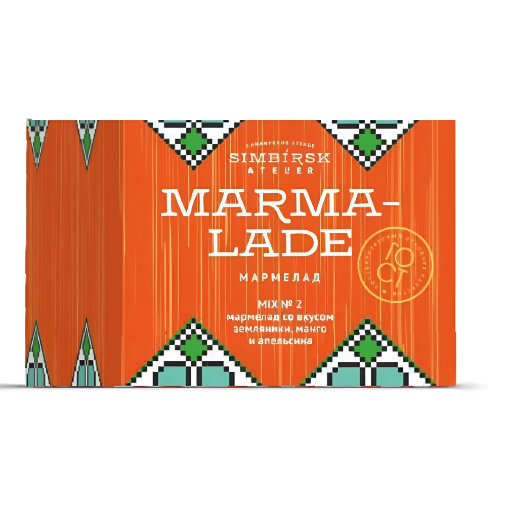 Мармелад "MeAngel. Marmalade", 200 г, со вкусом земляники, манго и апельсина