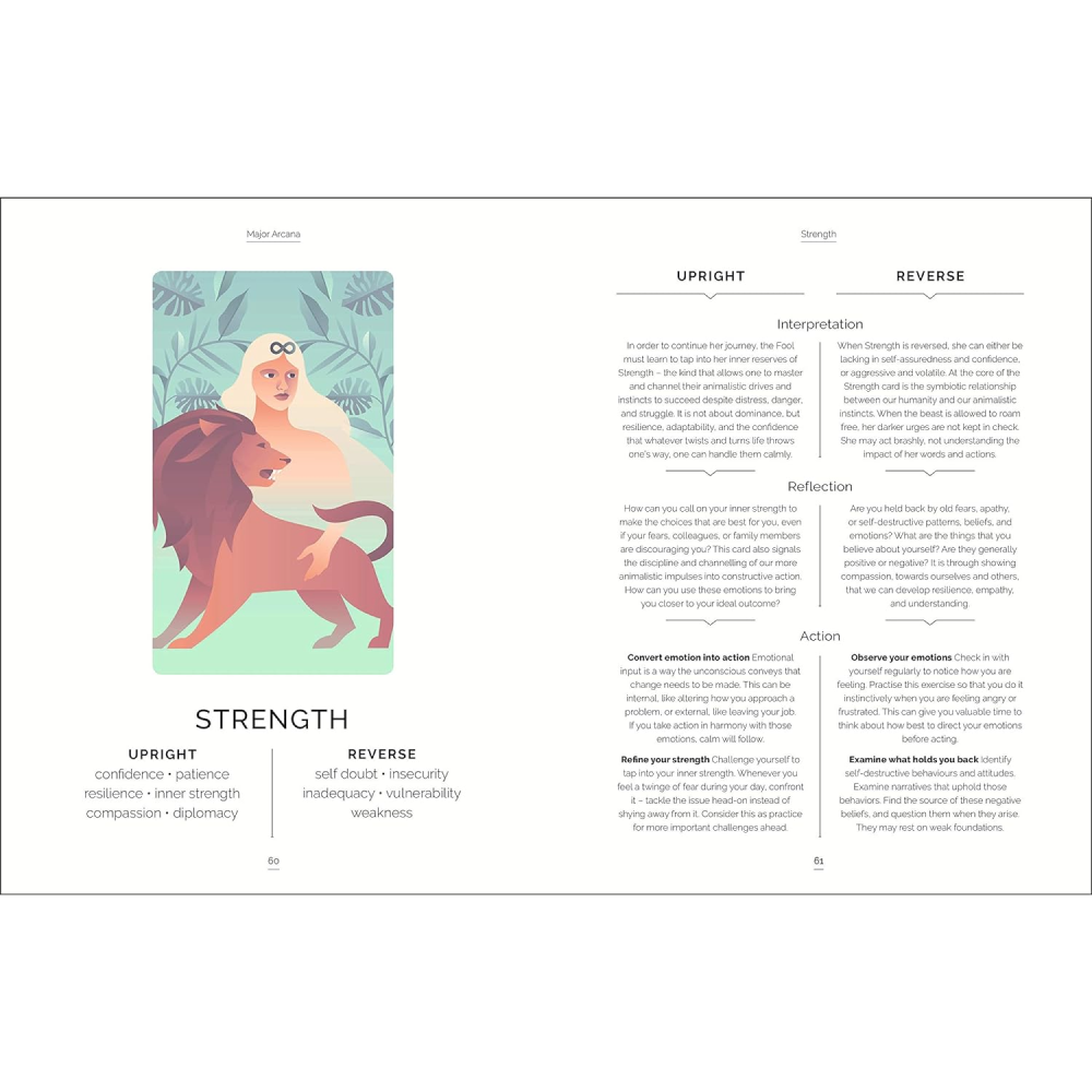 Книга на английском языке "Tarot", Tina Gong - 4