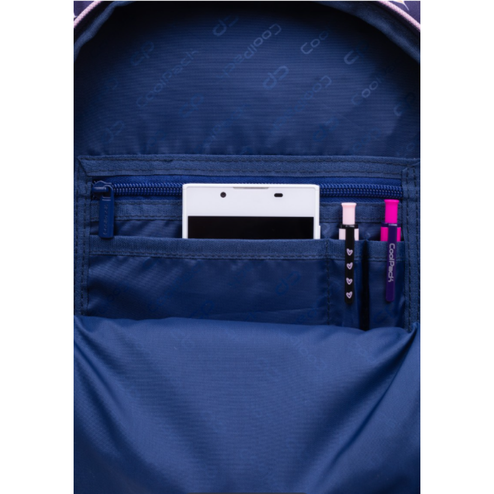 Рюкзак для учащихся начальных классов "Elisabeth", полиэстер, фиолетовый - 5