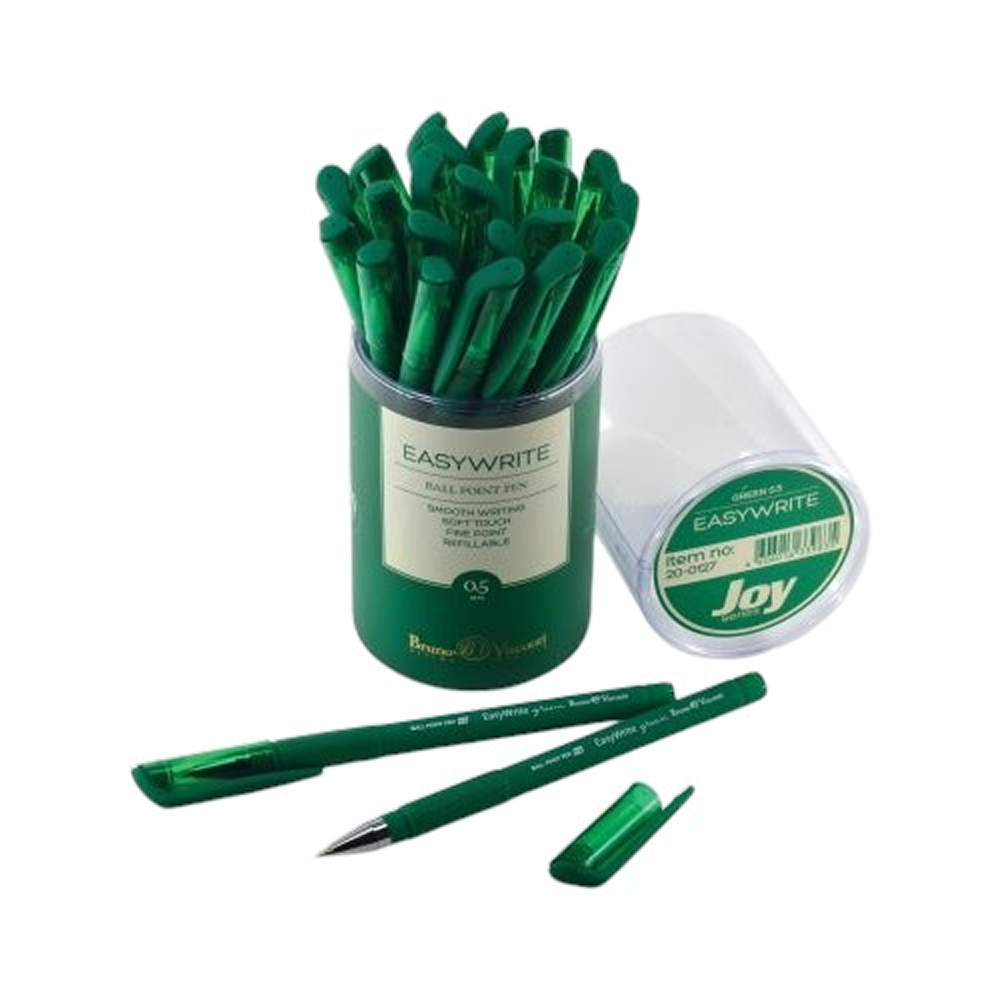 Ручка шариковая "EasyWrite.Green", 0.5 мм, пластик, стерж. зеленый, зеленый - 3