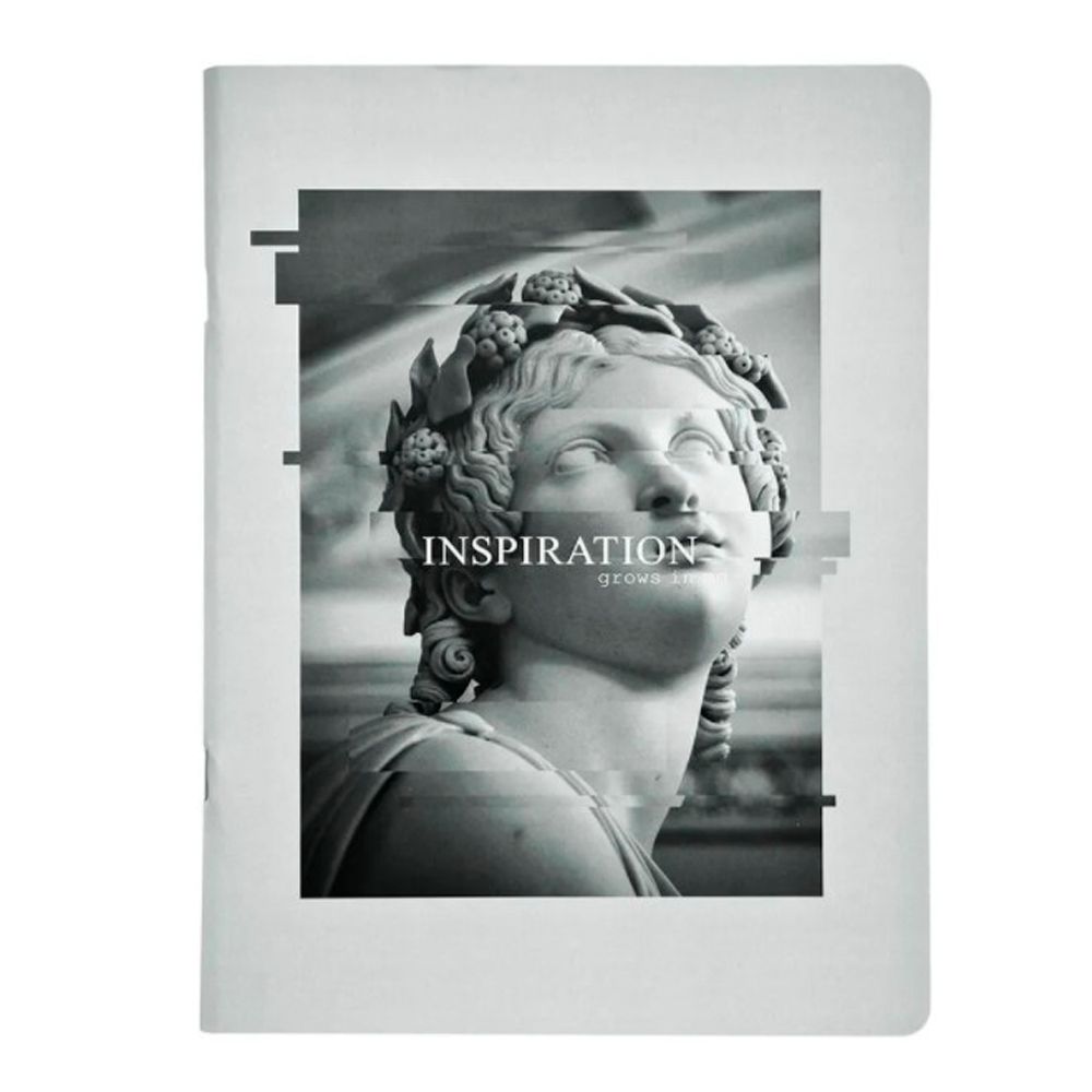 Тетрадь "Inspiration Давид", А4, 40 листов, клетка, разноцветный