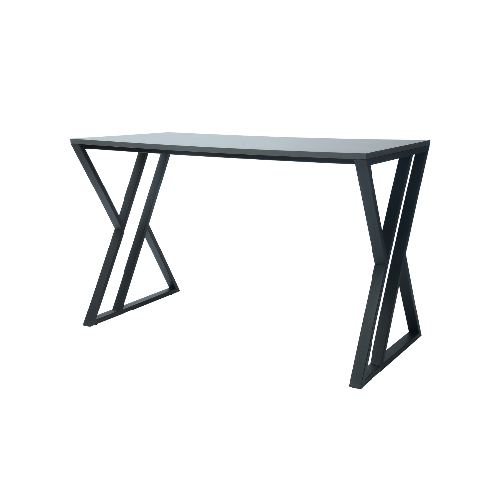 Стол письменный ALLERD GEON, черный муар, Металл Бруклин