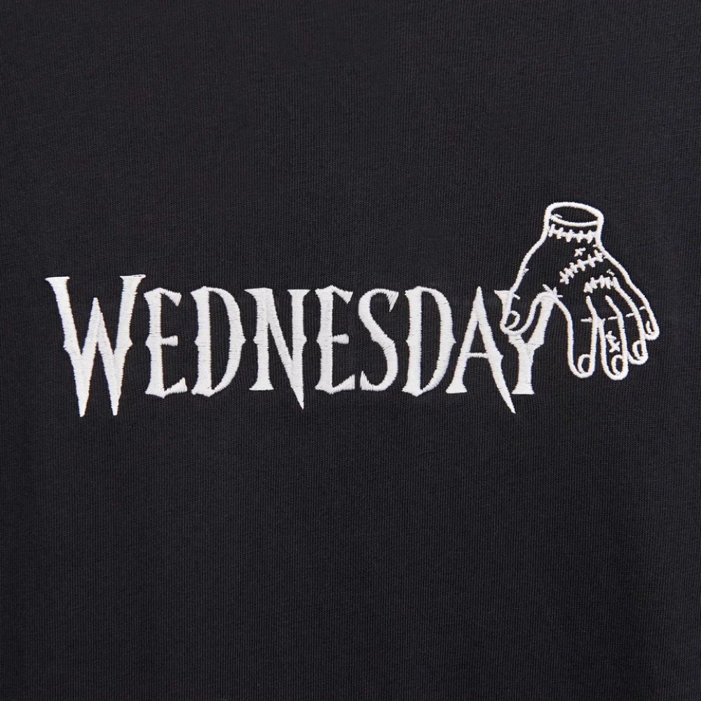 Набор сувенирный «Футболка оверсайз «Wednesday», унисекс, черный, M-L + Стикерпак «Wednesday», А6» - 5 Набор сувенирный «Футболка оверсайз «Wednesday», унисекс, черный, M-L + Стикерпак «Wednesday», А6» - 5