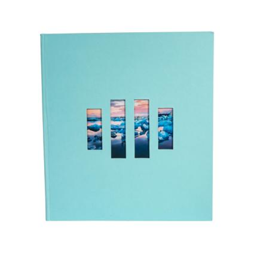 Альбом для фото "Milano", 29х32 см, 60 страниц, бирюзовый