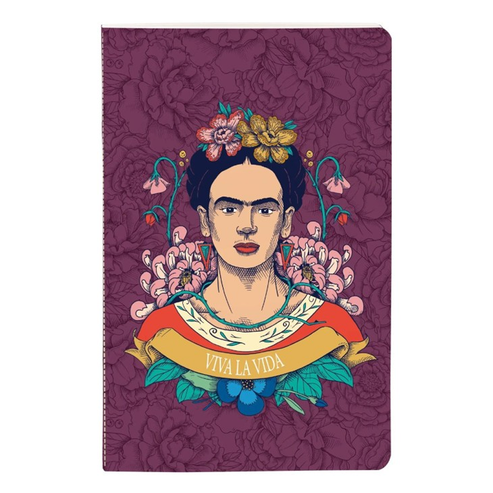 Блокнот "Frida Kahlo", 48 листов, линейка, ассорти - 3