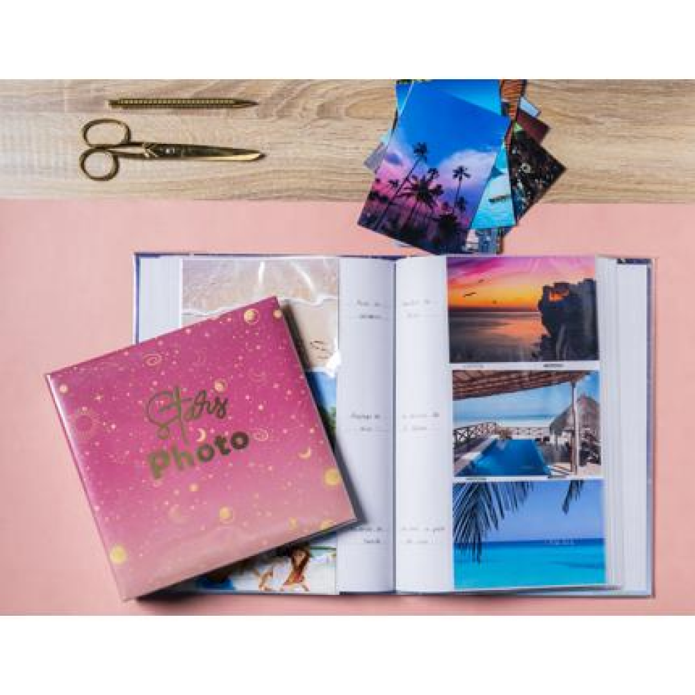 Альбом для фото "Moon", 22.5х32.5 см, 100 страниц, синий - 10