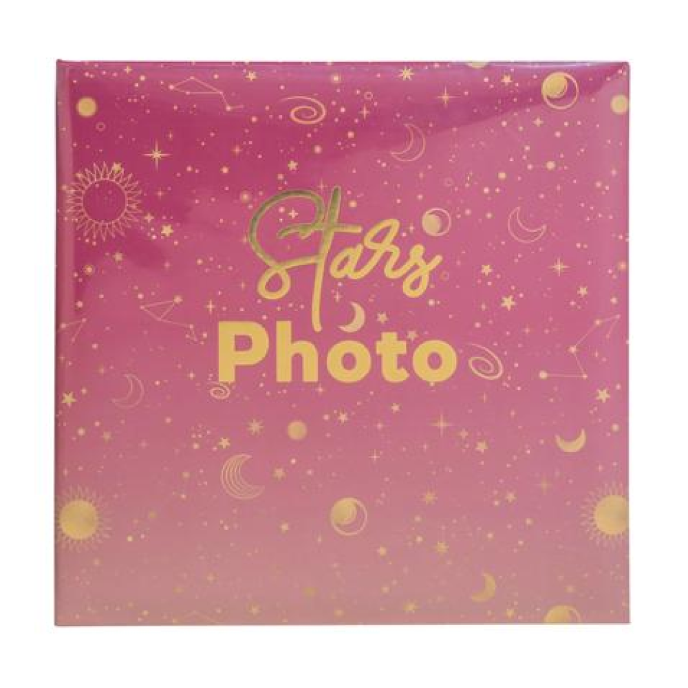 Альбом для фото "Moon", 22.5х22 см, 100 страниц, розовый