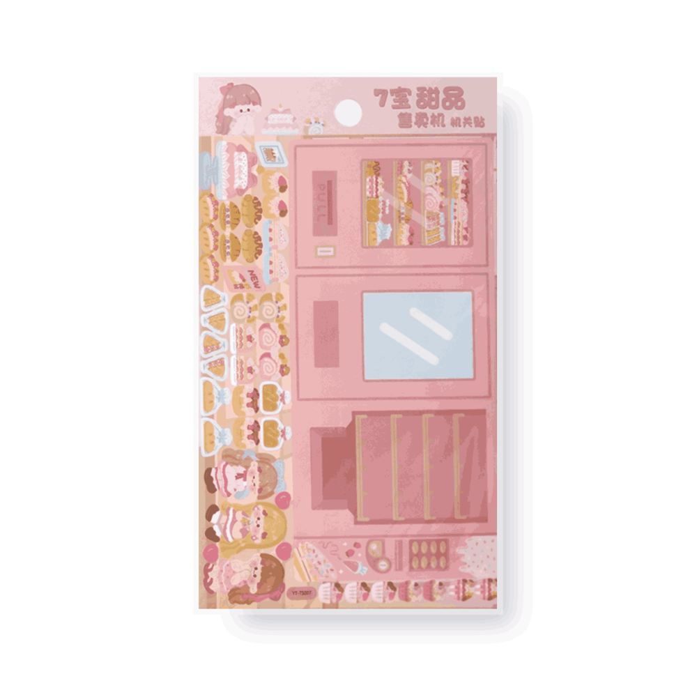 Стикерпак "Игра Peach showcase", 20.5х11.5 см