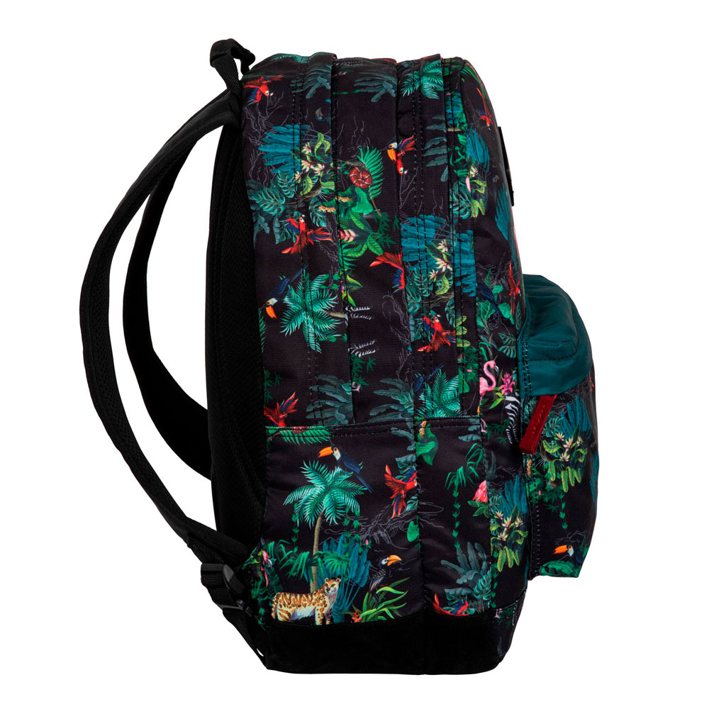 Рюкзак молодежный CoolPack "Malindi", темно-зеленый, черный - 2