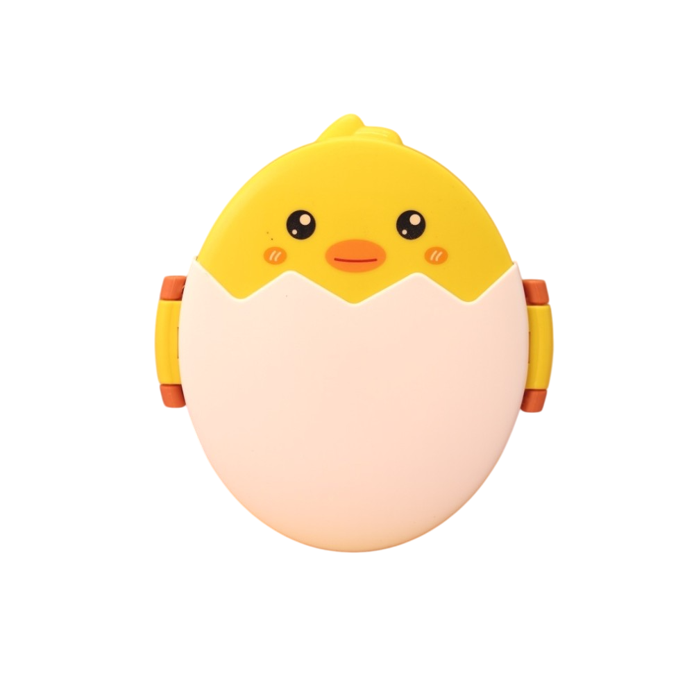 Контейнер для еды "Chick", пластик, желтый