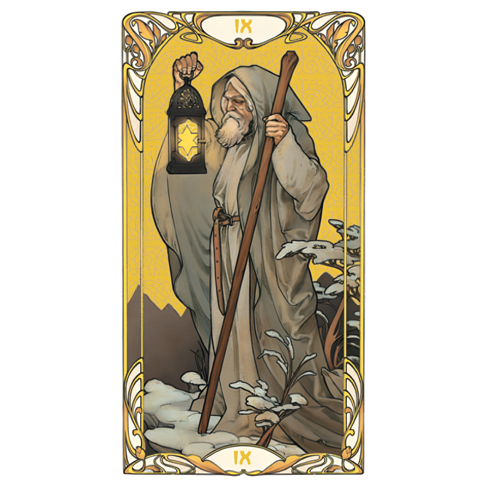 Карты "Золотое Таро Уэйта Арт-Нуво", Джулия Массалья - 4