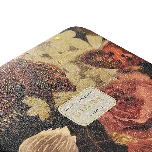 Ежедневник недатированный Bruno Visconti "Lush Bouquet", А5, 240 страниц, разноцветный - 3