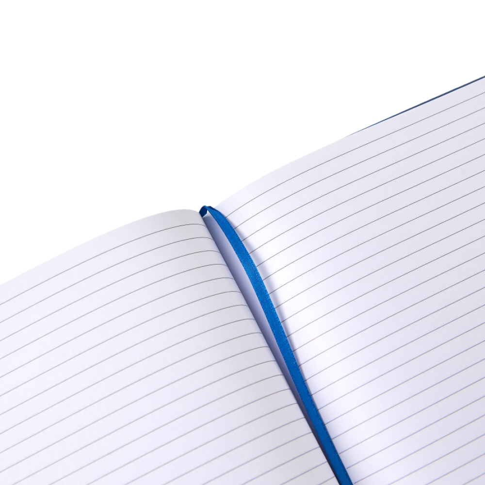 Блокнот "20D076", А4, 96 листов, голубой - 4