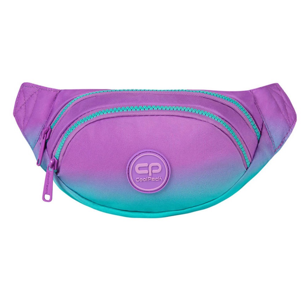 Сумка поясная CoolPack "Gradient blueberry", фиолетовый, голубой