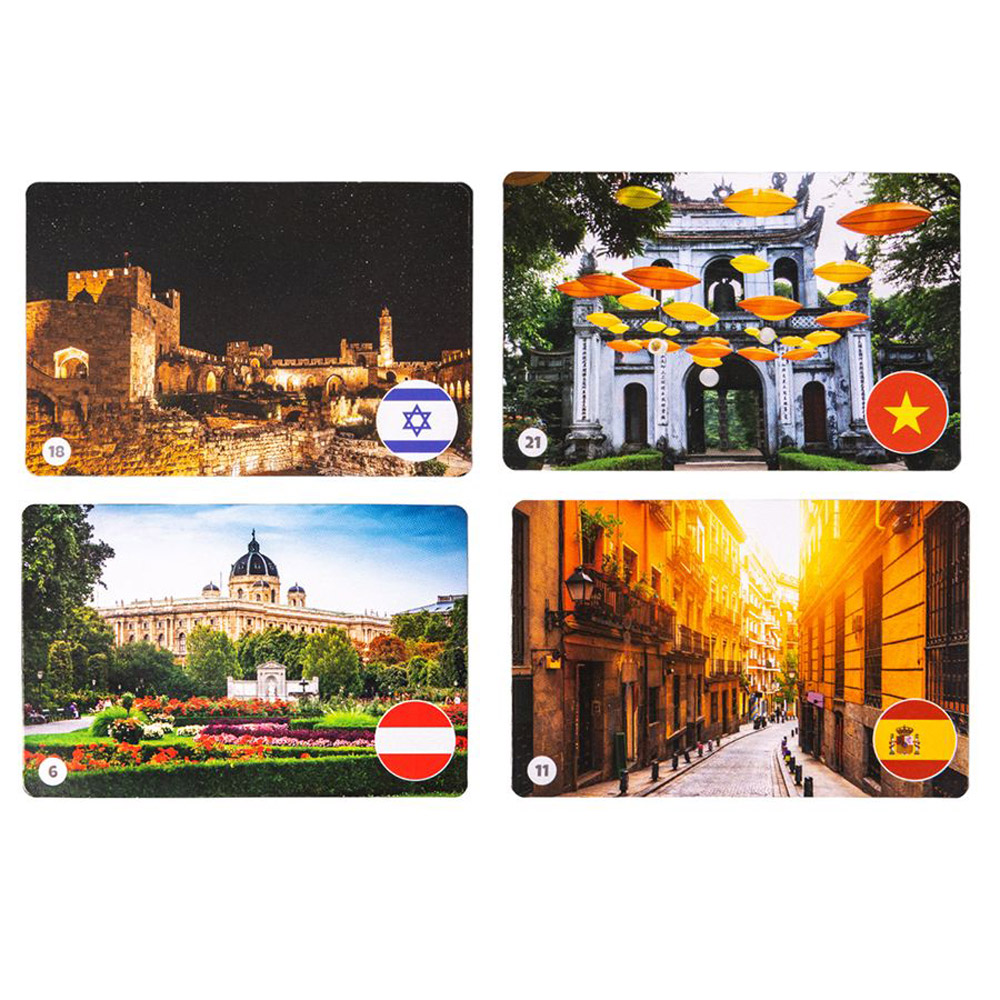 Игра настольная "МЕМО. Флаги и столицы" - 4