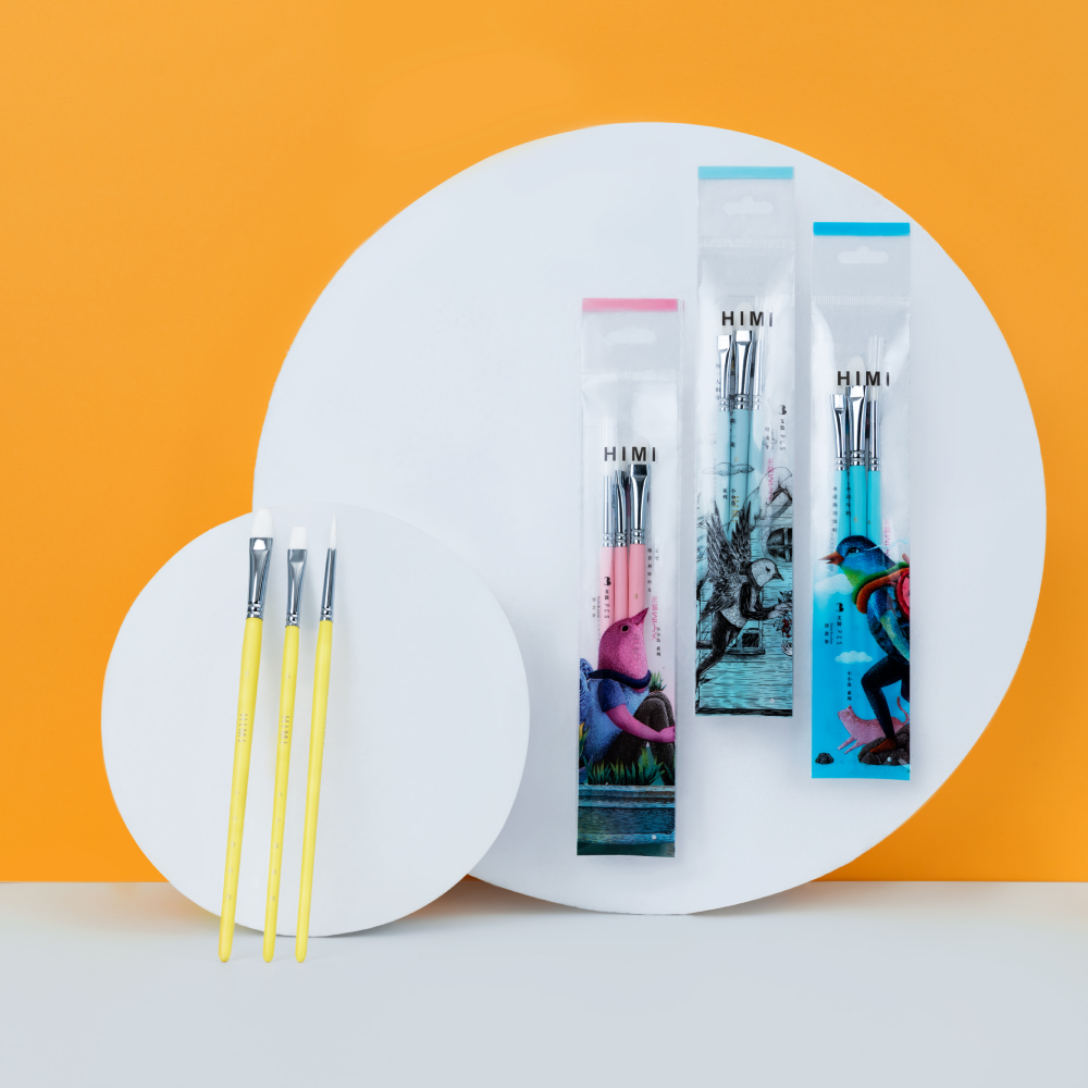 Кисть "Himi Miya Little Bird", синтетика, 3 шт - 9