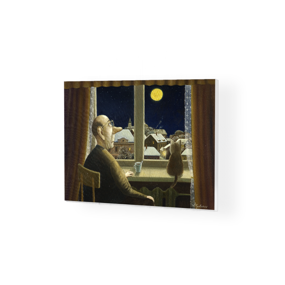 Картина по номерам "Не спится. Валентин Губарев", 40x50 см