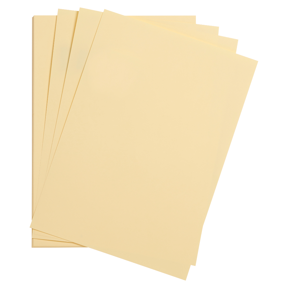 Бумага цветная "Maya", 50x70 см, 270 г/м2, кремовый