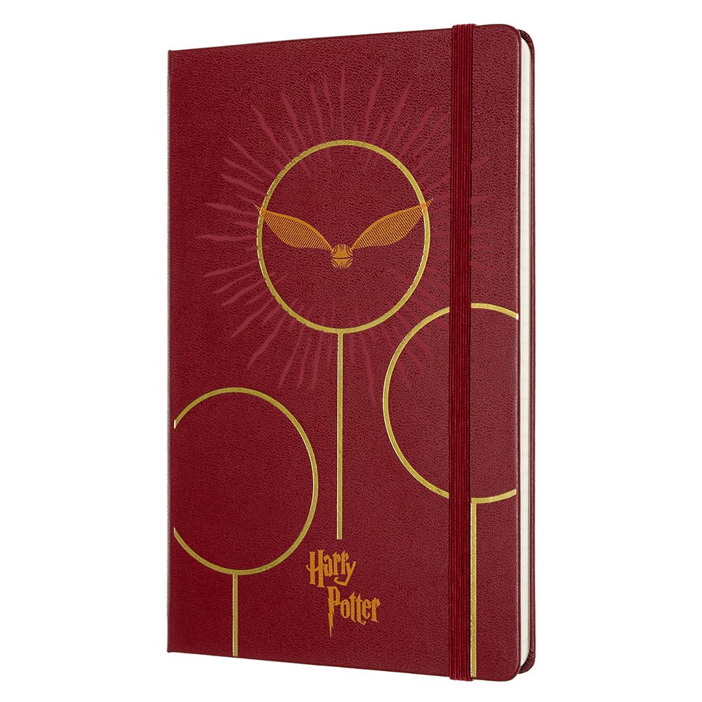 Блокнот "Harry Potter Large", А5, 120 листов, линейка, бордовый - 3