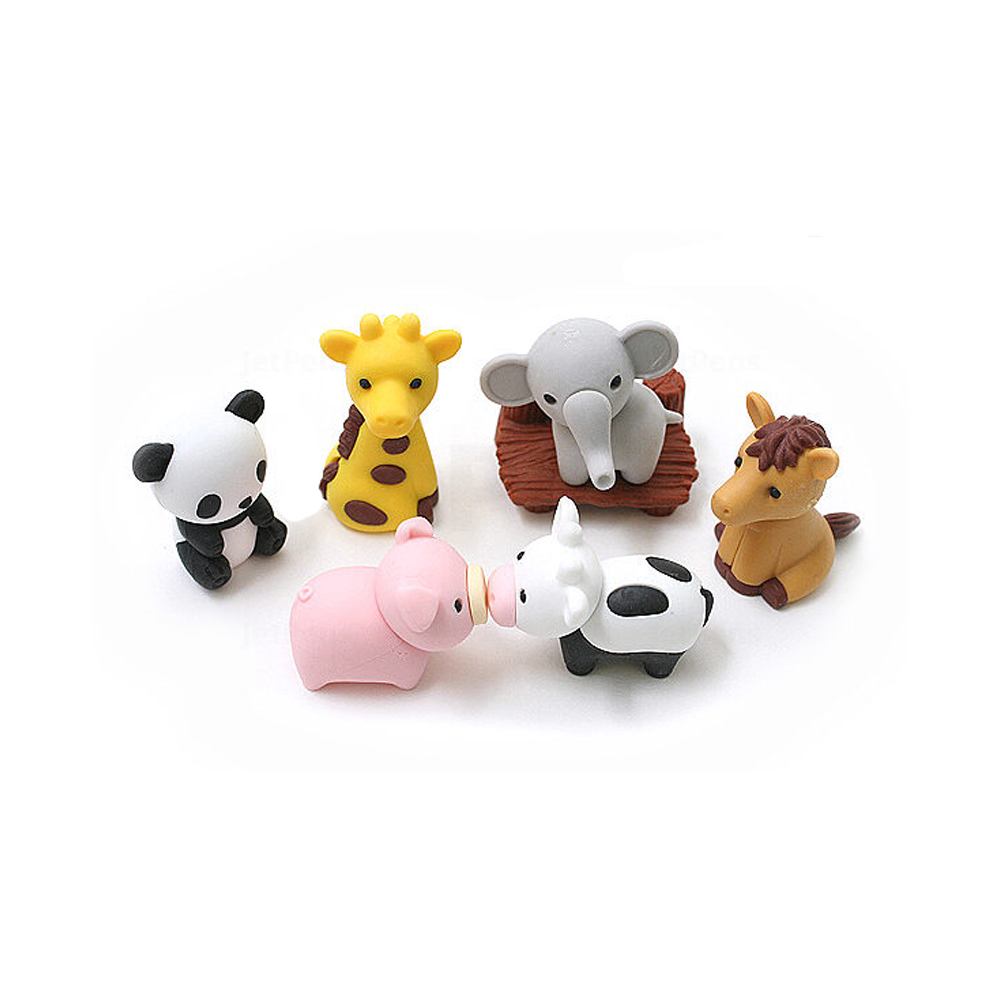 Ластик "IWAKO Zoo", 1 шт