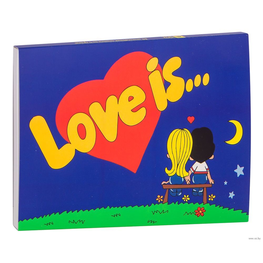Шоколад молочный "Премьера. Love is" 120 гр.