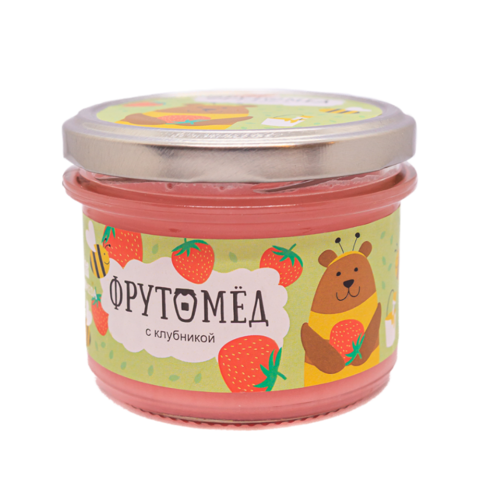 Фрутомед "Mirmeda" с клубникой, 250 гр