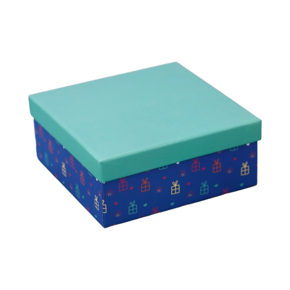 Коробка подарочная "Gift", 15х15х6.5 см, картон
