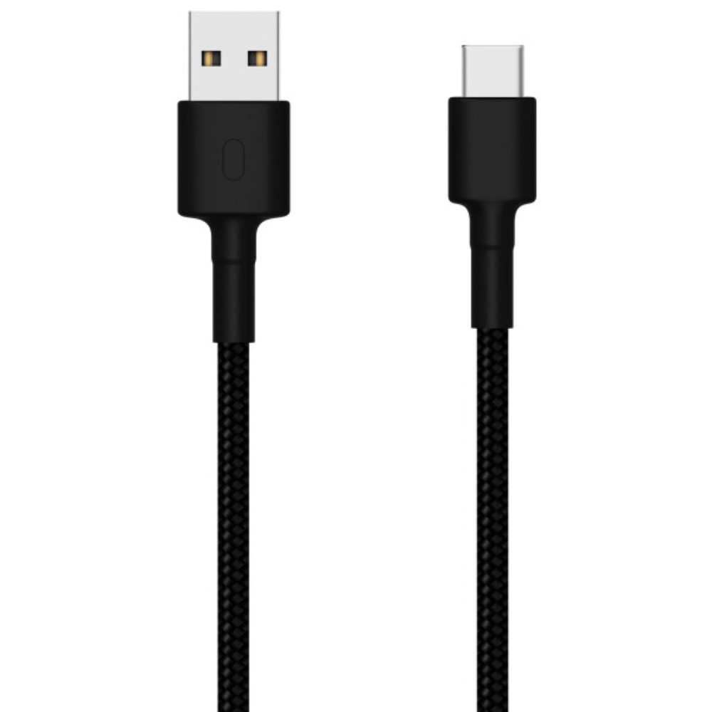 Кабель Xiaomi "Mi Braided", USB Type-C , 1 м, черный 