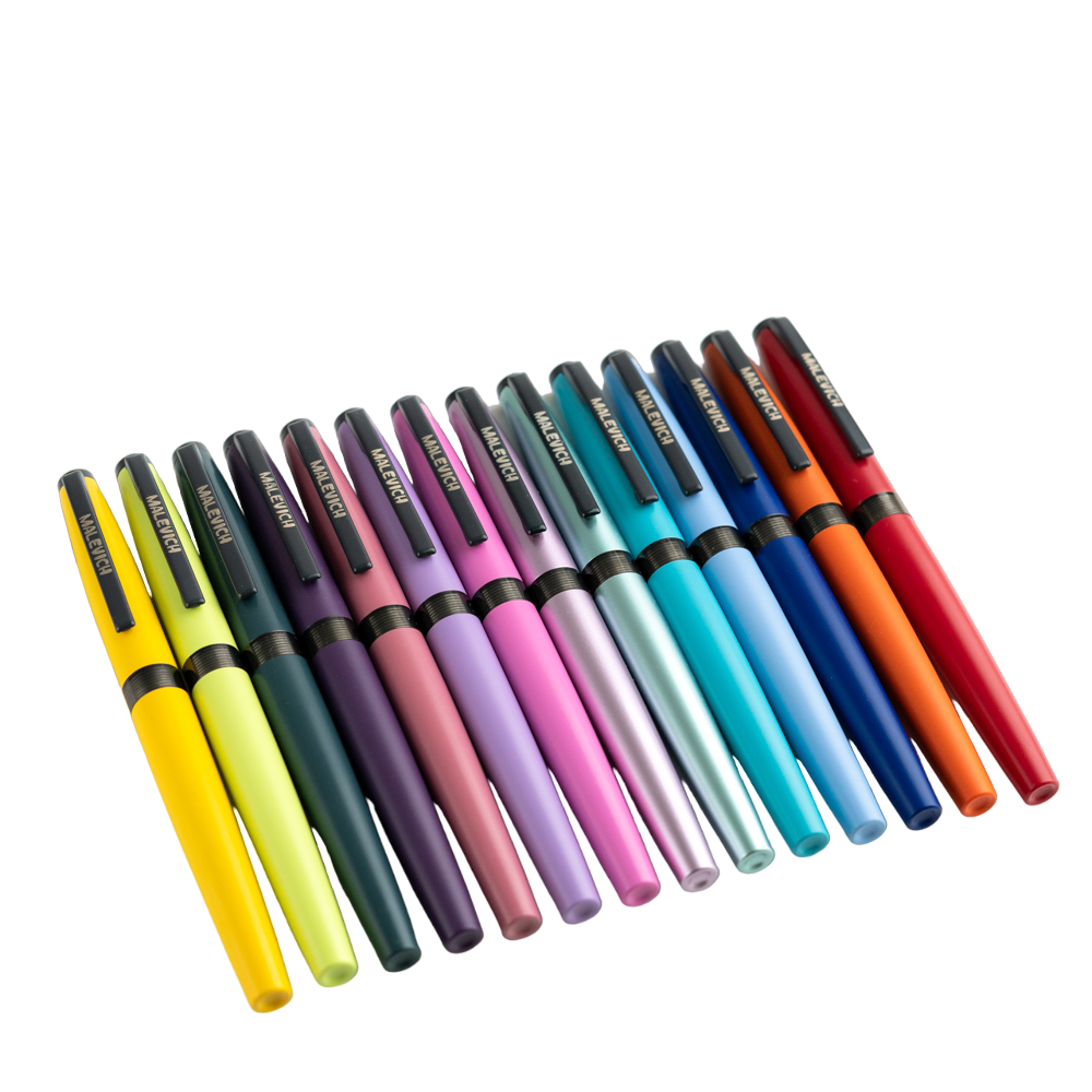 Ручка перьевая EF "Малевичъ", F, мандарин  - 7