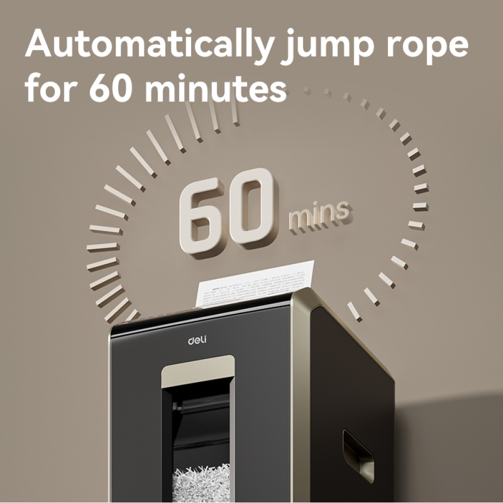 Уничтожитель Deli ET088/T088, черный, золотой - 4