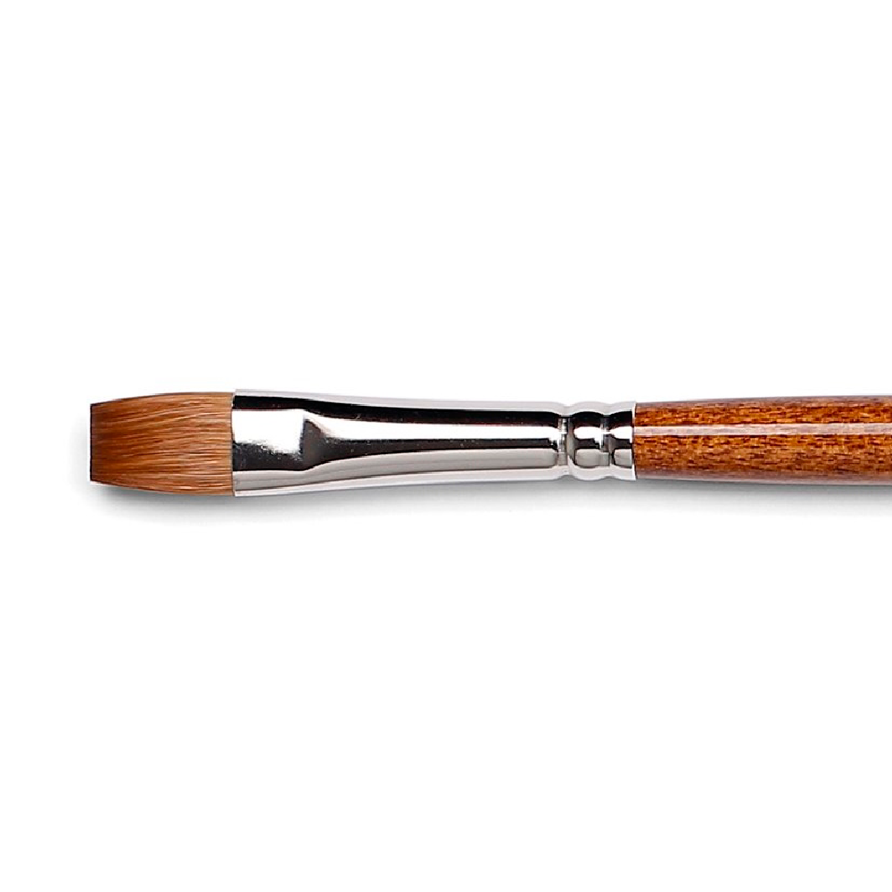 Кисть для рисования "Tintoretto Martora Kolinsky", сибирский колонок, плоская, №7