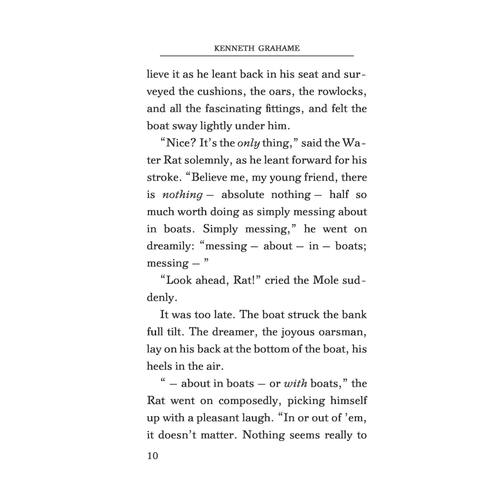 Книга на английском языке "The Wind in the Willows", Грэм К.  - 10