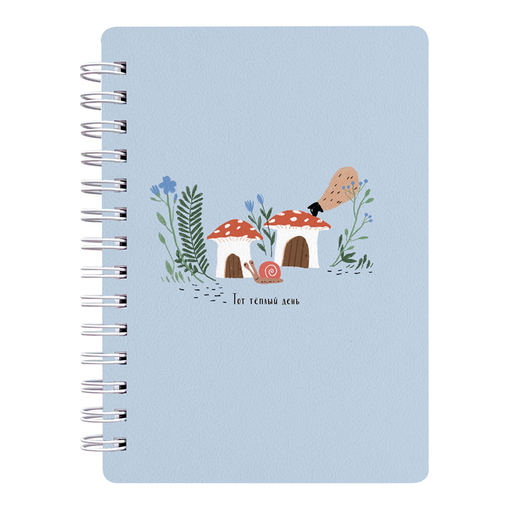 Блокнот "Dreamland домик", А6, 80 листов, в клетку, голубой