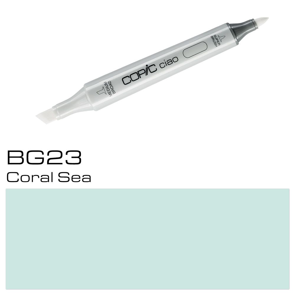 Маркер перманентный "Copic ciao", BG-23 коралловое море