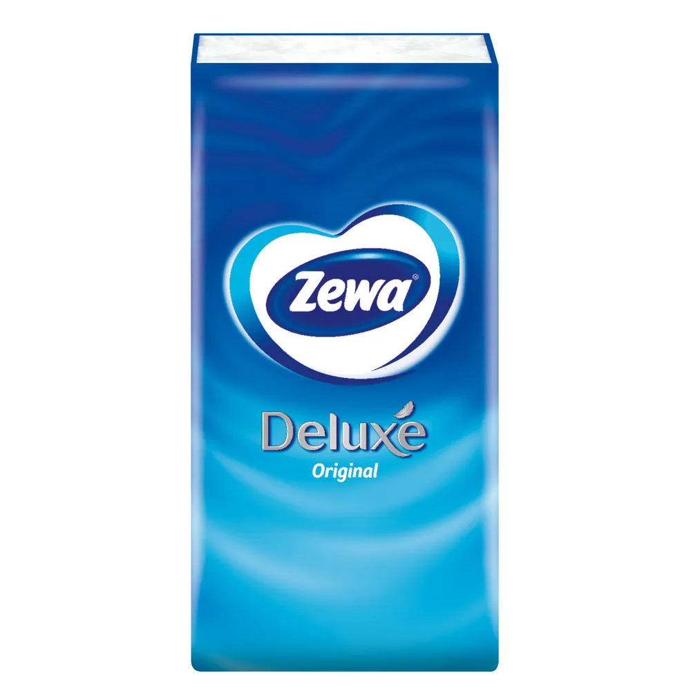 Салфетки косметические Zewa Deluxe, 1 пачка