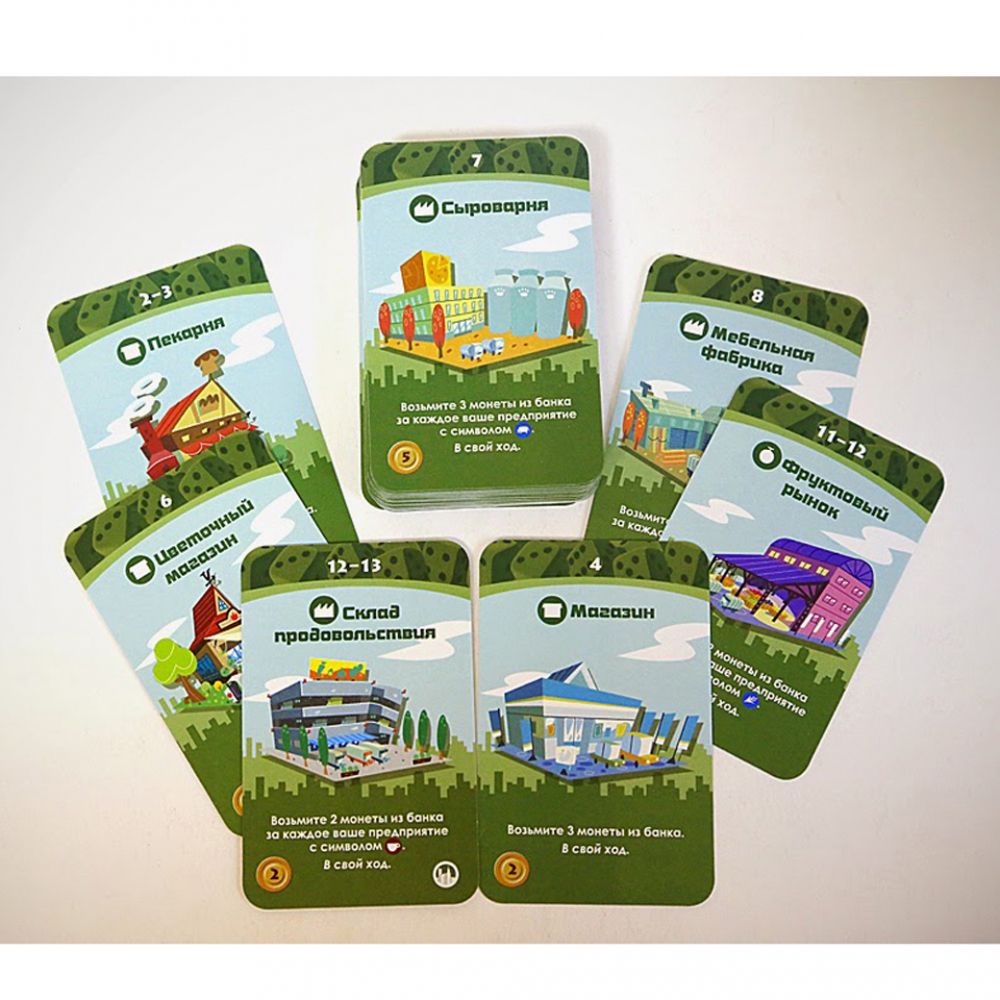 Игра настольная "Мачи Коро" - 6