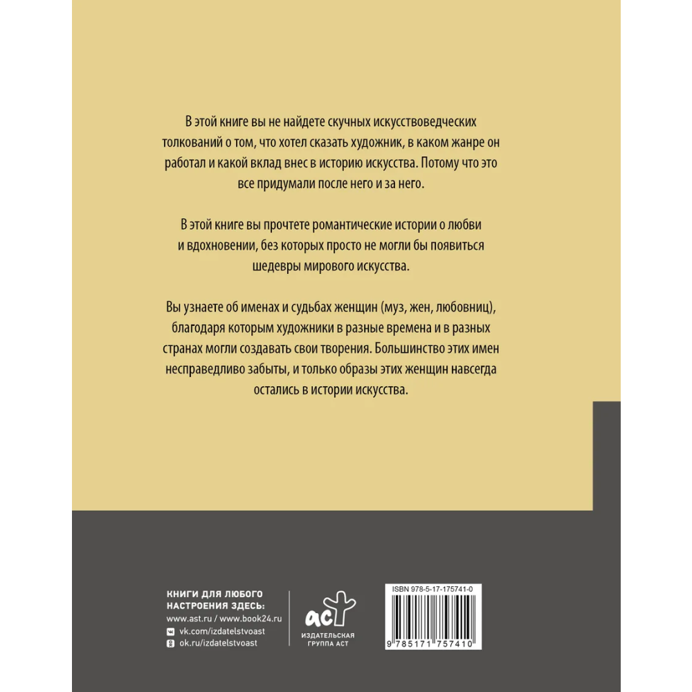Книга "Женщины в искусстве. Жены, любовницы, музы", Гай Ханов