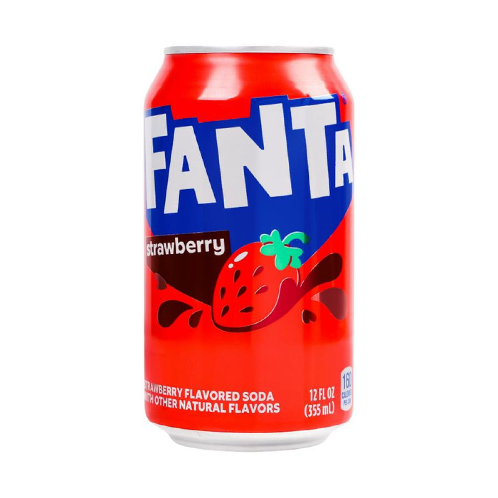 Напиток "Fanta", вкус клубники, 355 мл