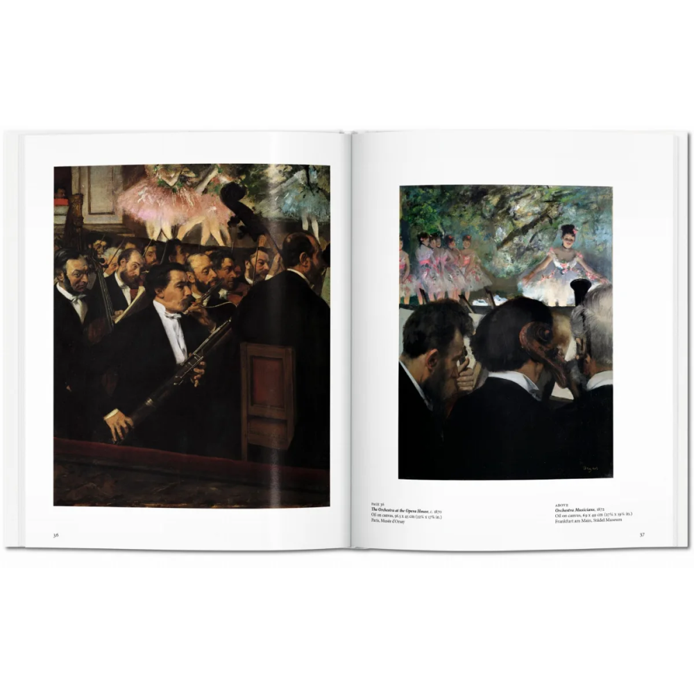 Книга на английском языке "Basic Art. Degas"