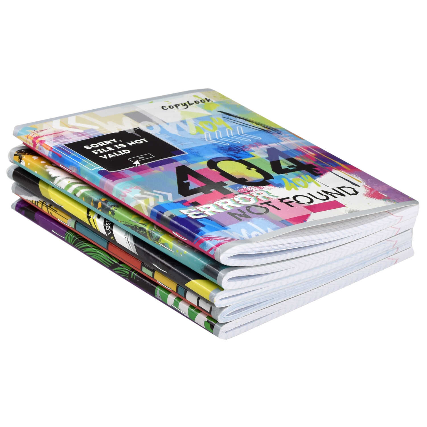 Тетрадь Феникс+ "Настенная живопись" А5+, 96 листов, клетка, ассорти - 10