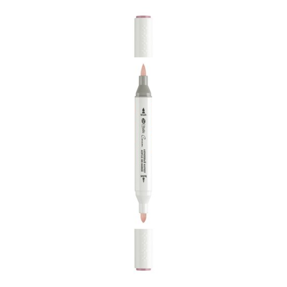 Маркер акриловый "Сонет", двусторонний, розовый античный