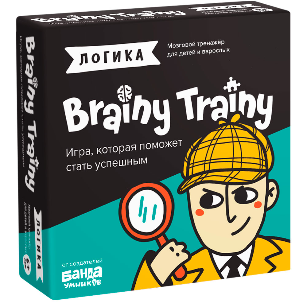 Игра настольная Brainy Trainy "Логика"