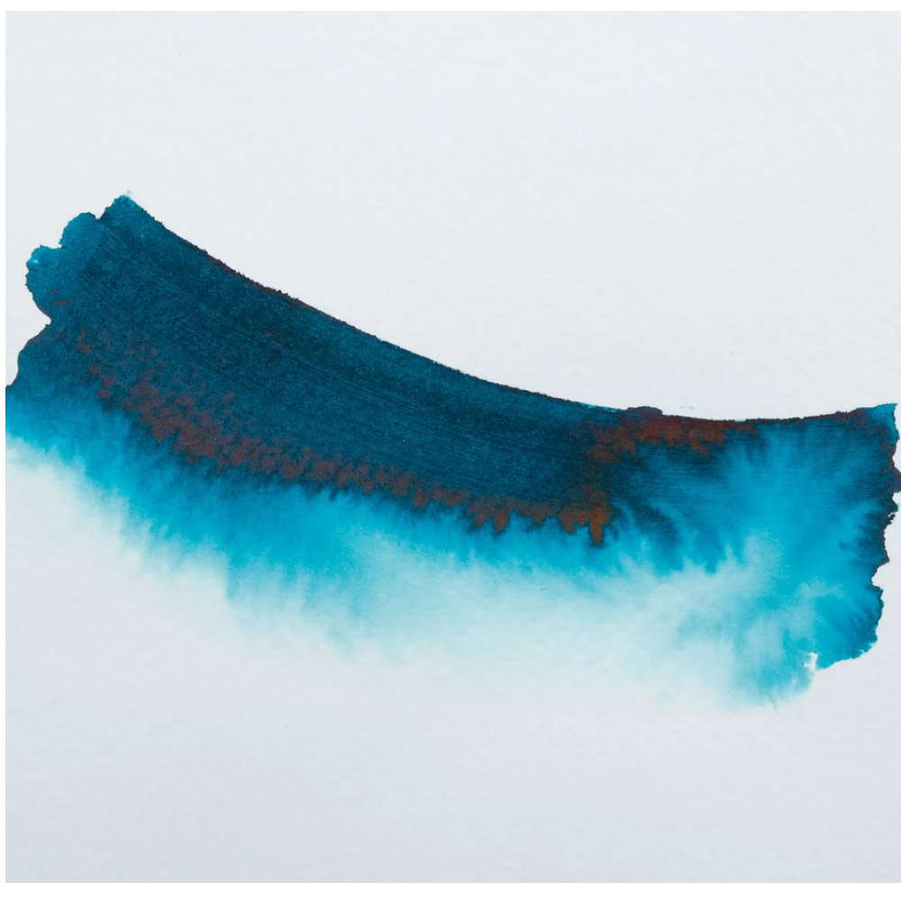 Чернила акварельные "Herbin. Eclats", павлиний зеленый, 50 мл.