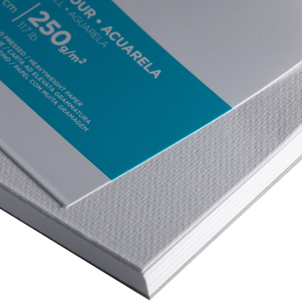 Блок-склейка бумаги для акварели "Canson Graduate", 21x29.7 см, 250 г/м2, 20 листов - 3