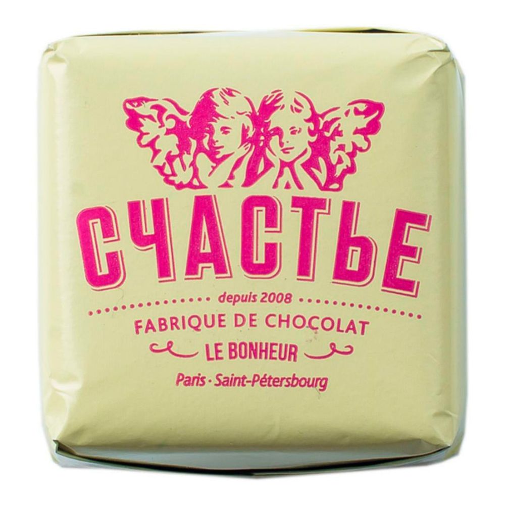 Конфеты "Счастье" пралине в молочном шоколаде с кешью и розеллой, 50 г