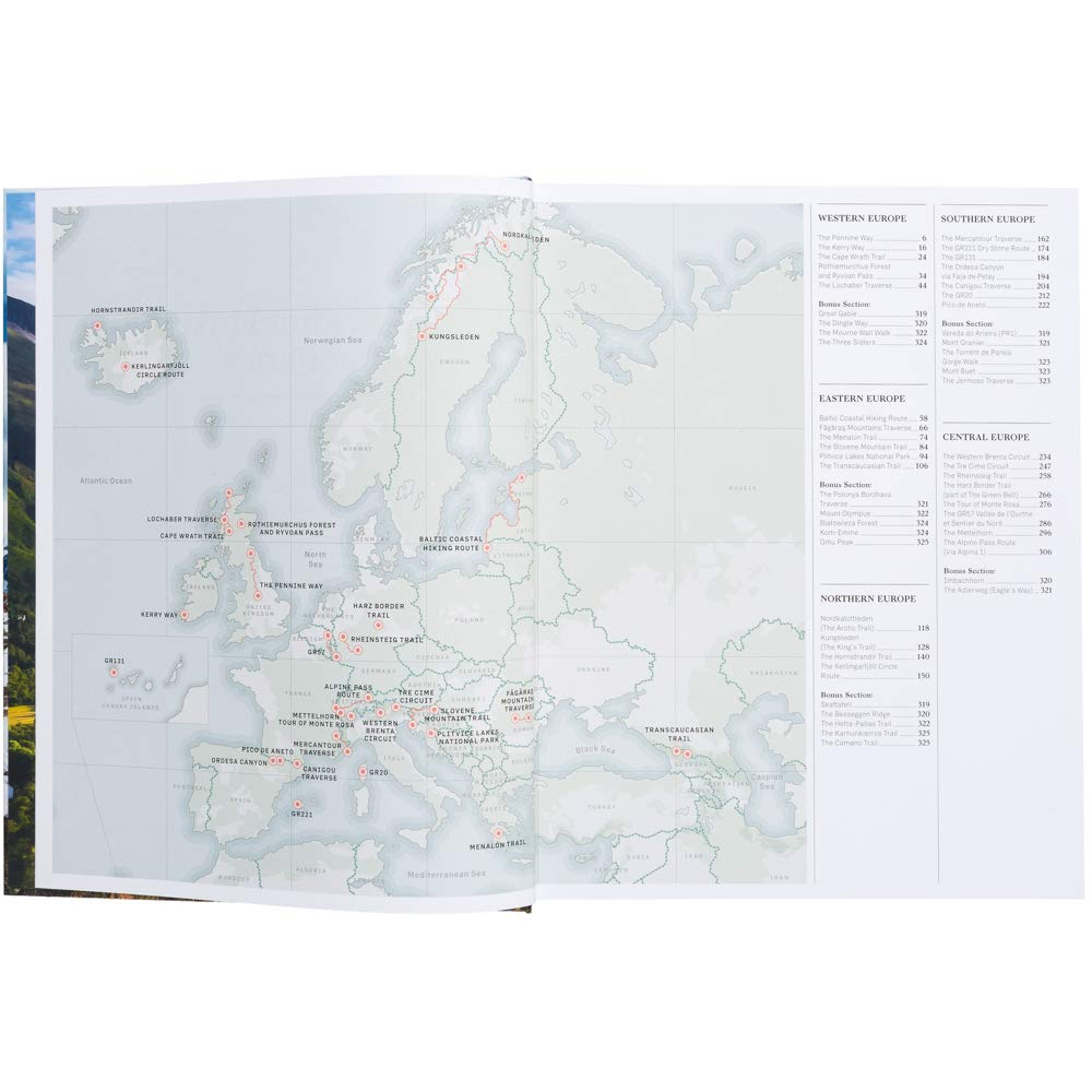 Книга на английском языке "Wanderlust Europe"