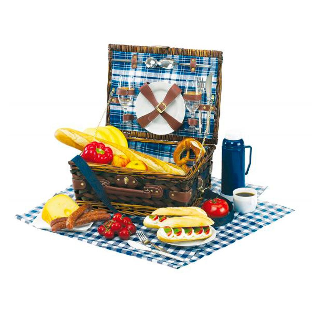 Набор для пикника "Central Park", белый, синий