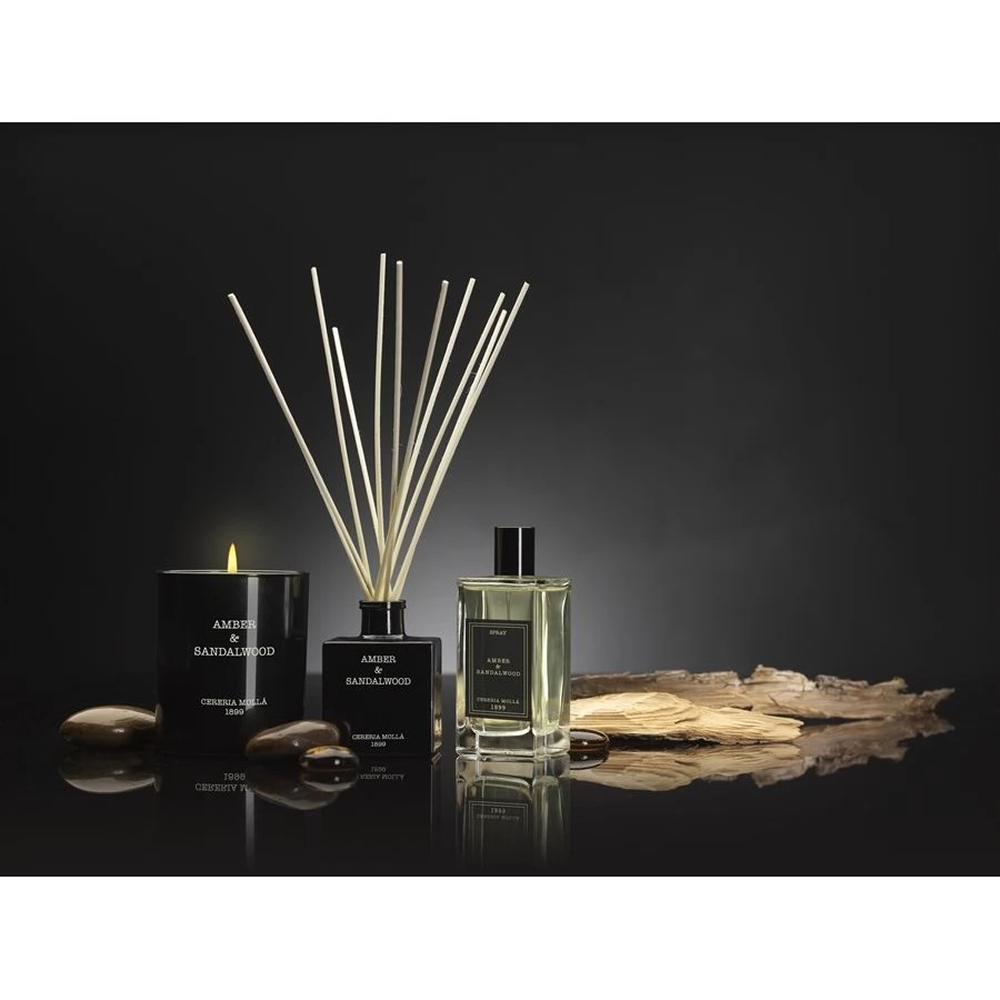Свеча ароматическая CERERIA MOLLA "Amber & Sandalwood", 230 гр., подарочная упаковка - 4