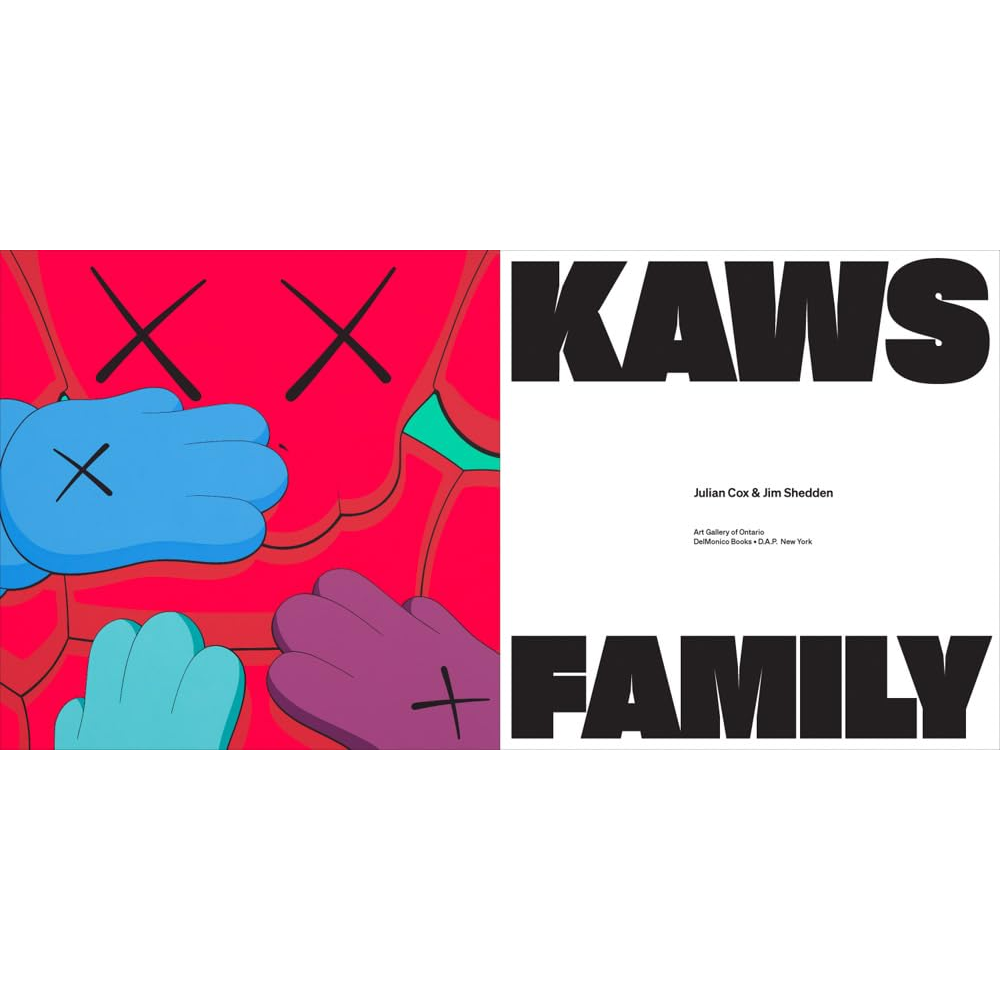 Книга на английском языке "Kaws. Family", Shedden J., Cox J.  - 9